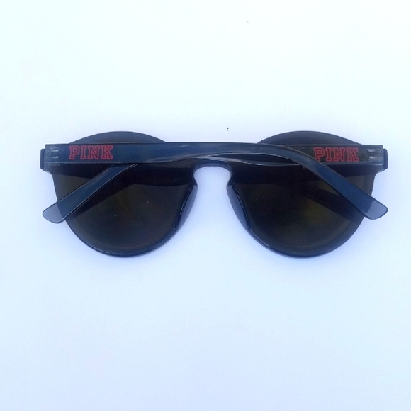 PINK Victoria Secret's Mono Block Rimless Cateye Sunglasses - Picture 2 of 3